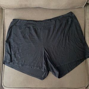 Soma size large black pajama shorts